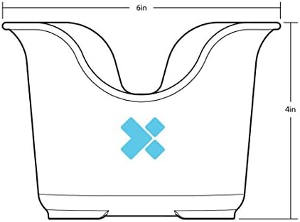 EQUADOSE Earwax Removal Basin, Compatible with All Ear Wash Kits, Hygienic Design for Effective Ear Care, Essential Tool for Safe Wax Removal, Assembled in the USA
