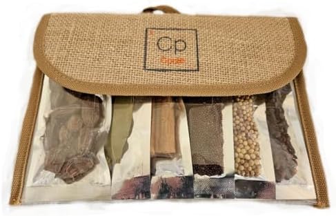 Spice & Seasoning Set - Ground Whole Indian Spices: Bay Leaves | Brown Mustard |Cayenne | Cinnamon | Cloves | Coriander | Cumin | Curry | Fennel | Ginger | Garam Masala