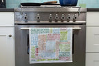 The Unemployed Philosophers Guild First Lines of Literature Dish Towel - 100% Cotton Novelty Kitchen Dish Towel Featuring 39 Famous Opening Lines, 18" x 25.5"