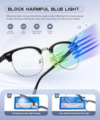 Perfectmiaoxuan Blue Light Blocking Glasses,Computer/Gaming/Screen Glasses for Women or Men，Anti Blue Light & UV