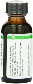 LorAnn Crème de Menthe SS, Natural Flavor, 1 ounce bottle