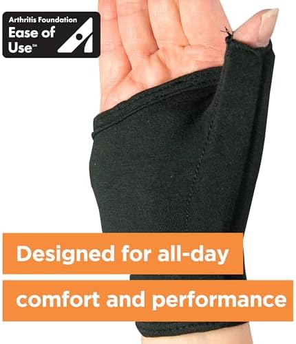 Brownmed IMAK Compression Arthritis Thumb - Compression Sleeve & Stabilizer for Arthritis & Carpal Tunnel Support - Small