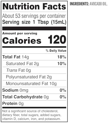 Chosen Foods 100% Pure Avocado Oil Squeeze Bottle, 27 Fl Oz