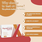 Thyroid Test Kit at Home - Rapid TSH Tester,Accurate TSH Testing Kit for Thyroid Health Monitoring (1 Test)
