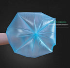 100 Pcs 4 Gallon Blue 45x60Cm Kitchen Trash Bags with Handles for Bathroom, Home and Office(100 Blue 45x60)