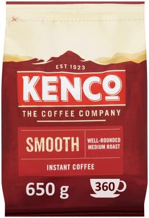 Kenco Smooth Instant Coffee Refill 650g - 1 x 650g