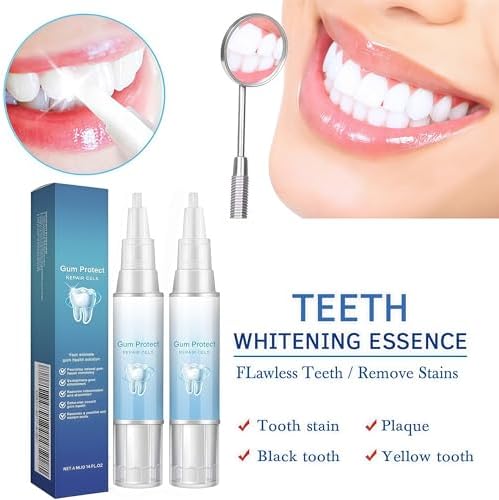 3Pcs Gum Repair Gel, Gum Repair for Receding Gums & Oral Comfort, Gentle Dental Gel for Daily Gum Health, Teeth Whitening Essence Pen, Professional Gum Health Solution