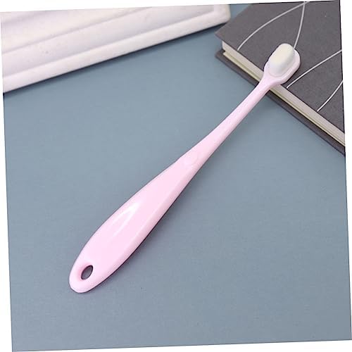 2Pcs Toothbrush Ultra Fine Bristle Oral Cleaner for Newborns Soft and Durable