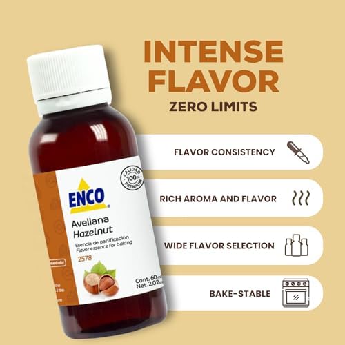 ENCO Baking Essence 2.02 fl.oz (Hazelnut)