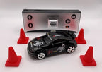 Mini RC 1:58 Scale Small Pocket Portable Micro Racing Car Can Miniature Coke Can Upgraded 2.4G Wireless Radio Remote Control for Multi-Users (Qty. 1 = 1 Can) (Scorpion)