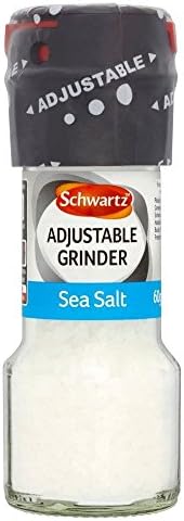 Schwartz Sea Salt Adjustable Grinder (60g)