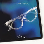 Eyekepper 4-pack Reading Glasses Blue Light Blocking Cat-eye Computer Glasses Readers Women 0.5