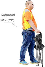 Freshore® Canes and Walking Sticks Seat Collapsible 300lbs - Sport Folding Chair Seat Cane 4 Stool Walker for Camping (Heavy Duty Aluminum Alloy 1kg -2.2lb Weight XL Size Grey)