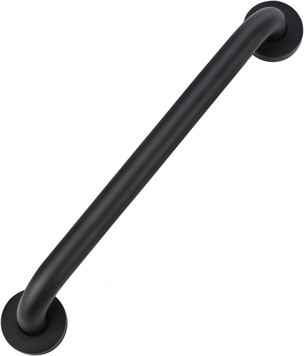 supregear Bathroom Grab Bar, 16 in Non-Slip 201 Stainless Steel Bathroom Safety Grab Bar Oil Rubbed Black Hand Rail for Bathtub Toilet Kitchen Bedroom Shower, Concealed Screw Wall Mounted