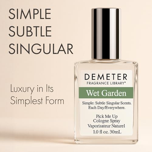 DEMETER Natural Perfume Spray Cologne for Women, Wet Garden, 1 oz