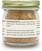 Pure Indian Foods Best Hing Ever (Asafoetida Powder) - Indian Spice for Garlic & Onion Substitute, 20g Glass Bottle (NOT Tested for Gluten 1PK, 0.71 Ounce)