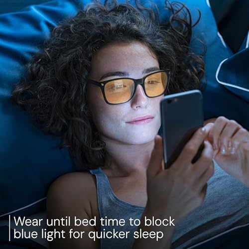 livho Gaming Blue Light Blocking Glasses for Better Sleep, Premium Night Driving, Computer Blockers for Man & Woman
