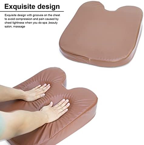 Breast Support Massage Table Quality Bolster Support Pad PU And Silicone Gel Chest Mat Beauty Salon U-shaped Elitzia ET30499