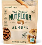 Nature’s Eats Superfine Almond Flour - Finely Sifted, Blanched Gluten Free Nut Flour for Bread, Pancake Mix, Muffins, Low Carb & Vegan Baking - 16 oz