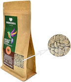 Indianna Cafe | Specialty Unroasted Coffee | 100% Brazilian Arabica Green Coffee (8.8 oz) | Whole Unroasted Beans | Raw Specialty Beans