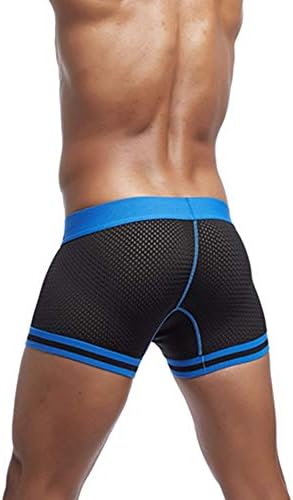 JOCKMAIL Men's Underwear Boxers Mesh Panties - Male Underpants with Boxer Short
