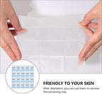Minkissy Prep Pads Wax Removal Wipes Wax Remover Individually Wrapped Oil Wipes After Waxing Finishing Wipes Wax Depilation Supplies For Home Salon Summer 20PCS
