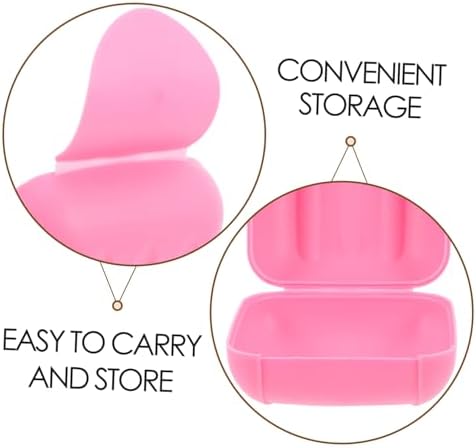 VALICLUD Portable Storage Plastic Case Lid Compact Storage Container for Period Cups