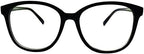 Mens Womens Photochromic Reading Glasses Readers Oversize Eyewear Black Purple