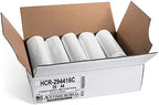 Aluf Plastics High Density Trash Bags, 26 Gallon, 250 Count, 16 Micron (eq), 29" x 44", Clear, for Bathroom, Office, Industrial, Commercial, Janitorial, Municipal, Recycling