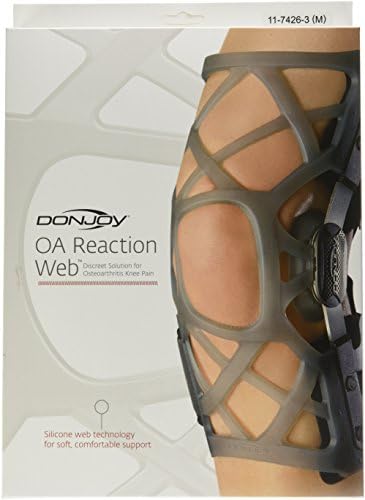 DonJoy OA Reaction Web Knee Brace - Medial Right/Lateral Left, Medium
