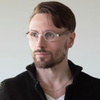 2SeeLife Small Round TR-90 Reading Glasses for Men & Women - Narrow-Medium Fit, Sturdy Frame, Spring Hinges, Retro Readers, Clear, +1.25