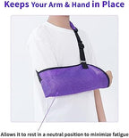 Solmyr Arm Sling for Kids, Arm Brace for Broken Fractured Bones Elbow Wrist Support, Arm Support Sling Shoulder Immobilizer for Children Shoulder Injury, Suit for Left and Right Arms, 6-11Ages Boy and Girl