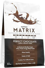 Syntrax Nutrition Matrix - Sustained-Release Protein Blend, Perfect Chocolate 5 lbs.