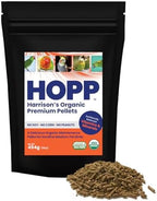 Harrison's Bird Foods High Potency Fine & Harrison's Organic Premium Pellets Cold-Pressed, Balanced Nutrition for Small to Medium Pet Birds, 1LB