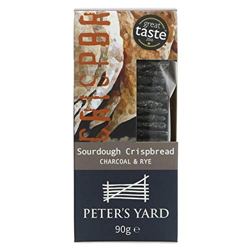 Peter's Yard Charcoal & Rye Crispbread 90g (Pack of 12)