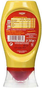 Amora Strong Dijon Mustard from France - 2 plastic bottles - 265 grams each, 9.35 Ounce (Pack of 2)