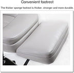 Portable Salon Massage Stool Chair with Swivel Rest and Adjustable Height Reclining Beauty Chair for Beauty Professionals and Relaxation,B