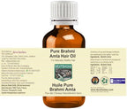 Pure Brahmi Amla Hair Oil (Pack of Two) 100mlx2 (6.76 oz)