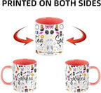 QualityLife Coffee Mug for Singer Fans,Singer Inspired Coffee Cup - 11 Ounce - Gift for Women - Singer Albums Gifts for Women Fans Merch for Swiftea