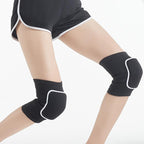 Kids Knee Pad, Anti-Slip Padded Sponge Knee Brace Breathable Flexible Elastic Knee Support for Football Volleyball Dance Skating Basketball Sports