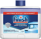 Finish Dual Action Dishwasher Cleaner: Fight Grease & Limescale, Fresh 8.45 oz.(Pack of 4)