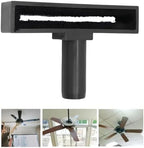 Ceiling Fan Cleaning Vacuum, Duster with Vacuum Attachment Lightweight Vacuum Ceiling Fan Blade Cleaner and Dust Remover Ceiling Fan Cleaning Tool White