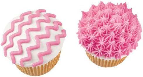 Wilton Icing Pouch with Tips, 8-Ounce, Pink