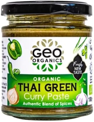 Geo Organics Thai Green Curry Paste 180g