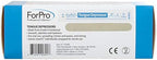ForPro Professional Collection Senior Tongue Depressors, Large Wax Applicator Sticks, 6" Senior Sized, Sterile, Individually-Wrapped, 100-Count"