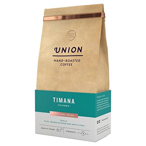 Union Coffee Medium Roast Cafetiere Grind - Timana Colombia 200g