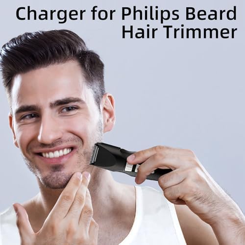 1.6V Power Cord for Philips Norelco G370 G250 G270 G290 G380 D350 G390, G470, G480 Grooming System Charger Replacement Charger for Philips Beard Hair Trimmer QC5015 QG3080 QG3150 QG3020
