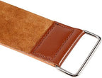 Leather Razor Shaving Strap, New Cow Leather Manual Strop Straight Barber Shaving Razor Sharpening Strap Tool Shave Sharpener Barber Hair Removal Sharpening Belt