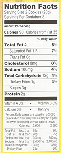 NAIRNS Oats & Stem Ginger Biscuit Cookies, 5.64 OZ