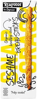 Organico Organic Sesame Grissini 120g - 8 Pack
